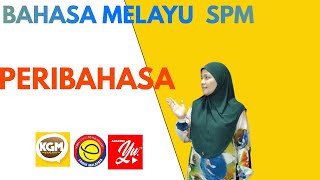 PERIBAHASA (MAKSUD PERIBAHASA DAN CONTOH AYAT LENGKAP)