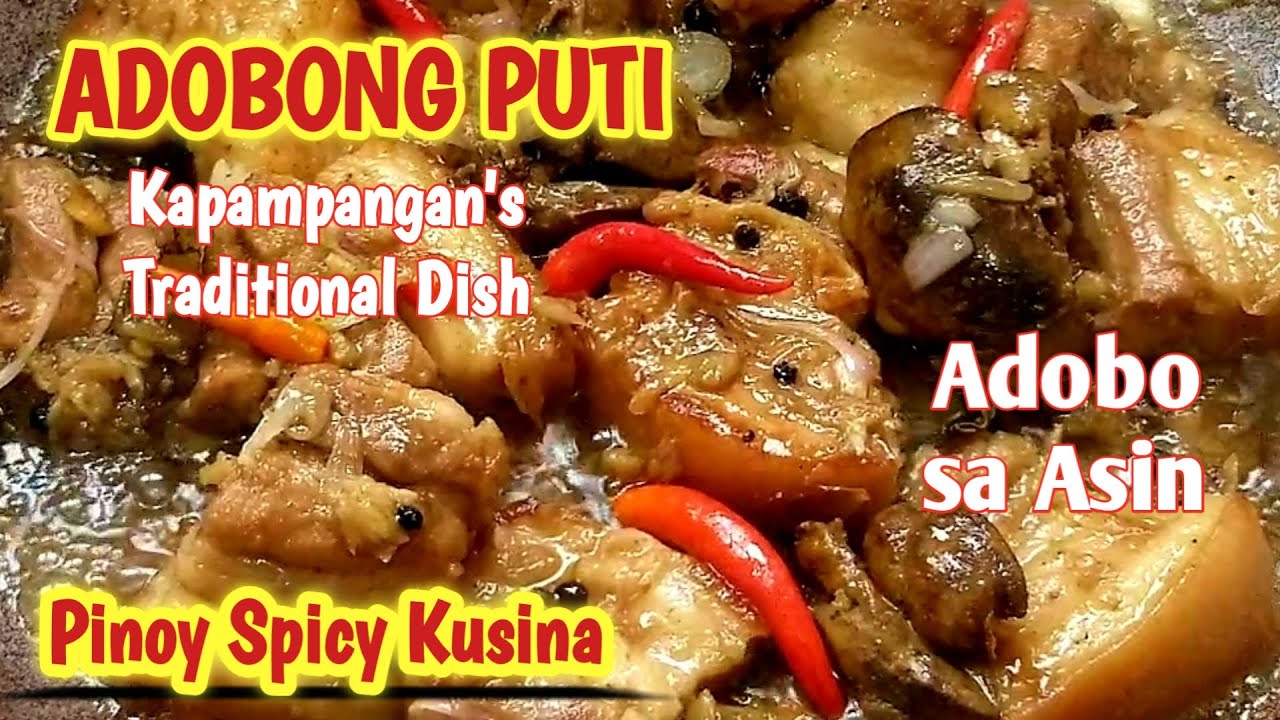 How to Cook Adobong Puti | Traditional Adobo Version | How To Cook
