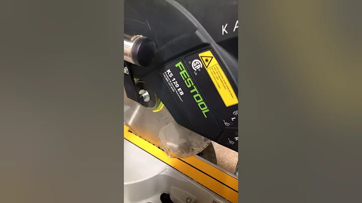 Festool Kapex dust collection improvement BOSCH hose