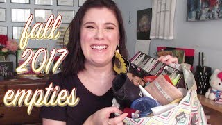SEPTEMBER & OCTOBER 2017 EMPTIES | Empties/Products I've Used Up #45