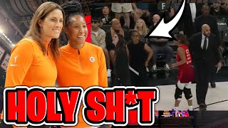 Indiana Fever Coach Briann January GOING VIRAL OVER SHOCKING FOOTAGE STALKING CAITLIN CLARK!