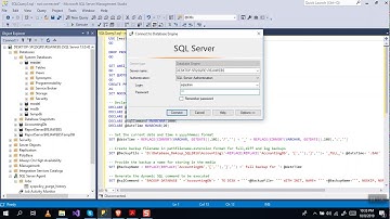 SQL Schedule Database Backup using SQL Server Agent