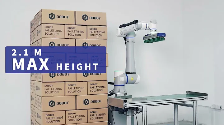 🚀 Boost Your Throughput with Dobot Palletizing Solution! 📦