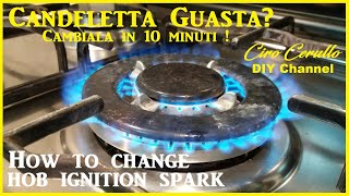 How to change HOB IGNITION SPARK - YouTube