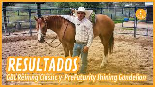 Resultados del GDL Reining Classic y PreFuturity Shining Gundelion