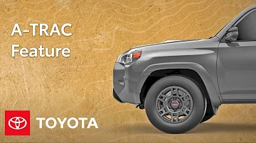 Jak funguje systém Toyota a-Trac?