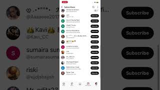 Sub for sub!