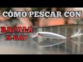 Cómo Pescar con: RAPALA X-RAP - El Mejor señuelo para el Pavón (tucunaré), Bass (lobina) y Mojarra!