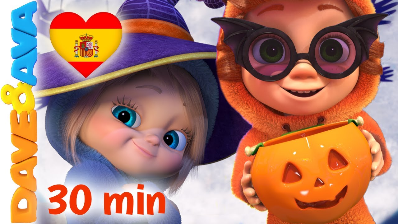 🍬¿Quién Agarró los Caramelos? y Más Canciónes de Halloween | Dave and ...