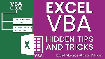 Excel VBA Tips and Trick | Most Powerful Function in Excel VBA | Excel VBA Tutorial | For Beginners