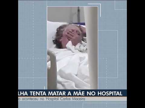 Mulher é presa após tentar matar a mãe idosa asfixiada em hospital de São Luís