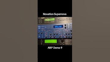 Novation Supernova ARP Demo 9 #asmr #synth #sound-effect #ringtone #noise