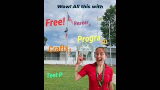 Library Card Sign Up Month with Miss Jen