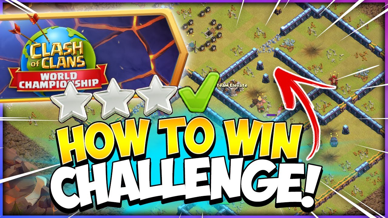 How to 3 Star Clash Worlds June Qualifier Challenge (Clash of Clans)