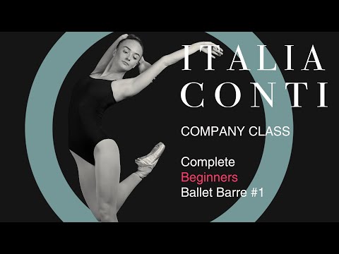 Complete Ballet Barre for beginners #1(Long version) Professional Ballet Class ITALIA CONTI VIRTUAL