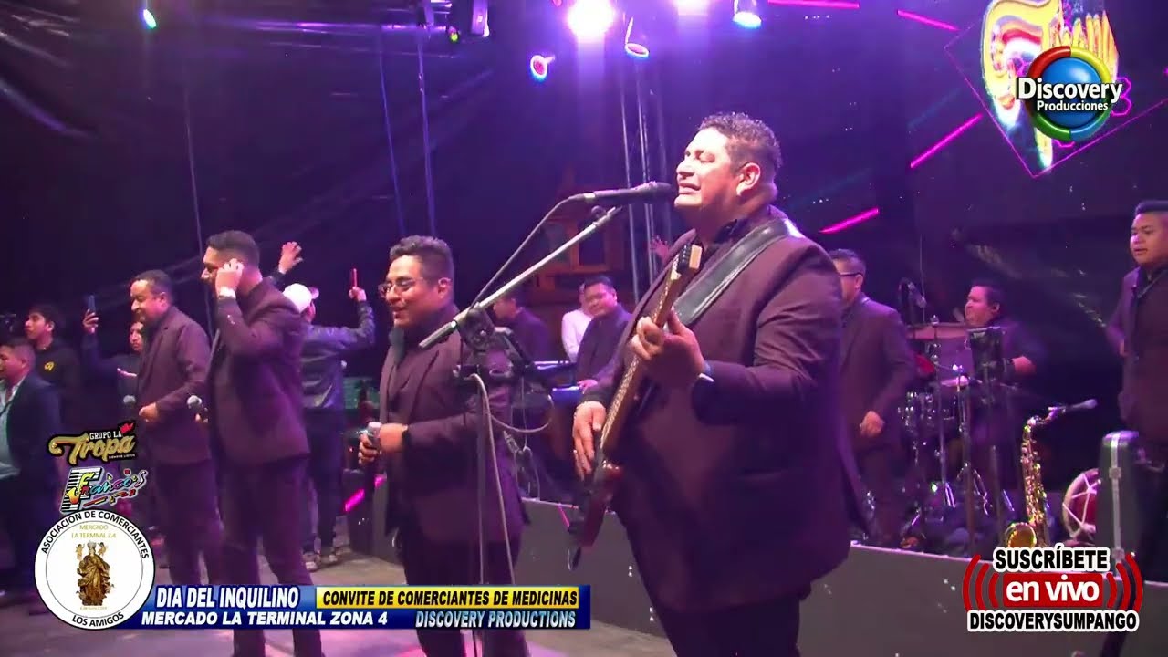 LA TROPA- 9 PARTE- DIA DEL INQUILINO MERCADO LA TERMINAL ZONA 4 CAPITAL- CONCIERTO