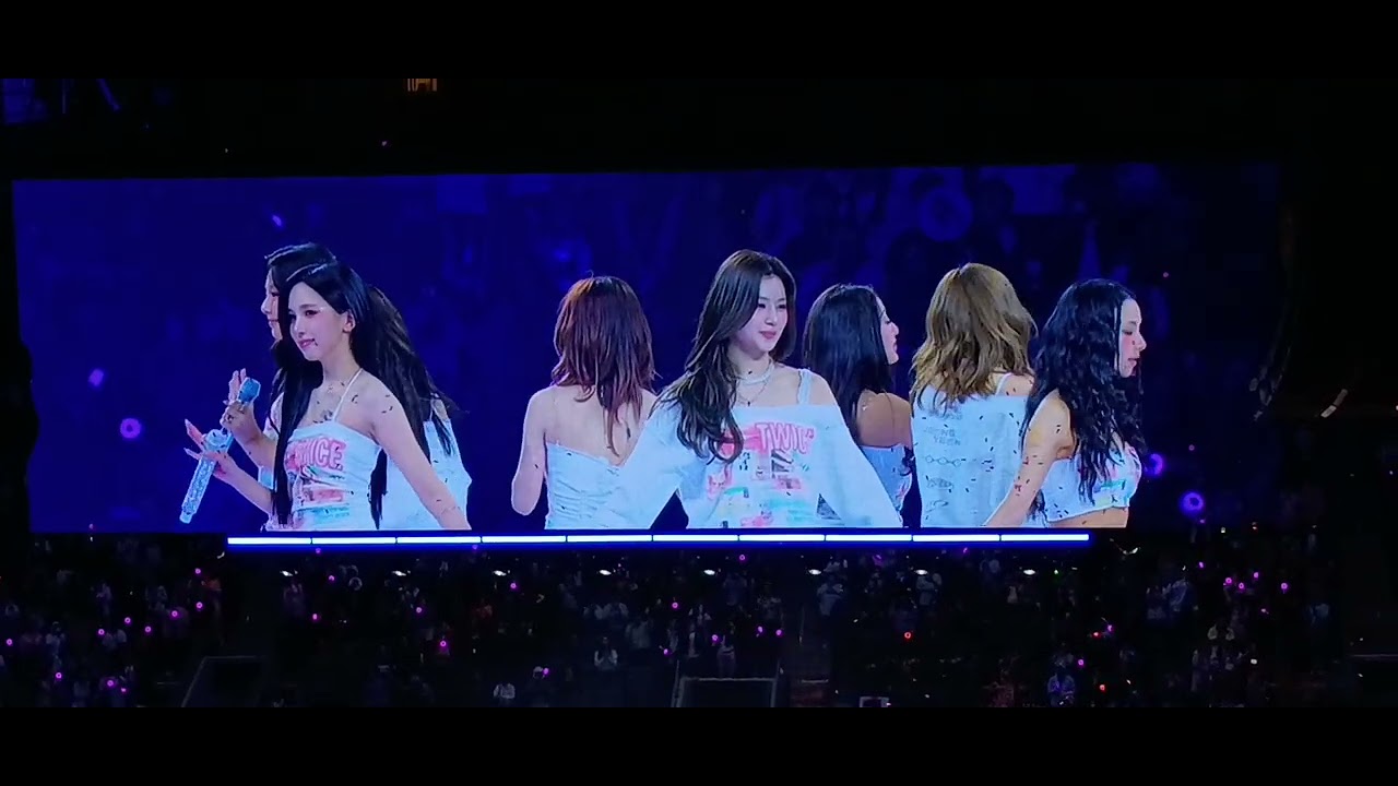 TWICE. THIS IS FOR WOULD TOUR. NEW YORK. UBS ARENA