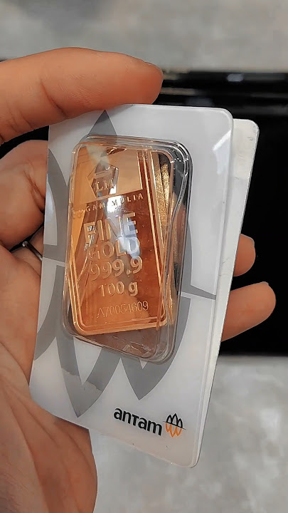 Lihat Emas 100 Gr Antam Lebih Dekat
