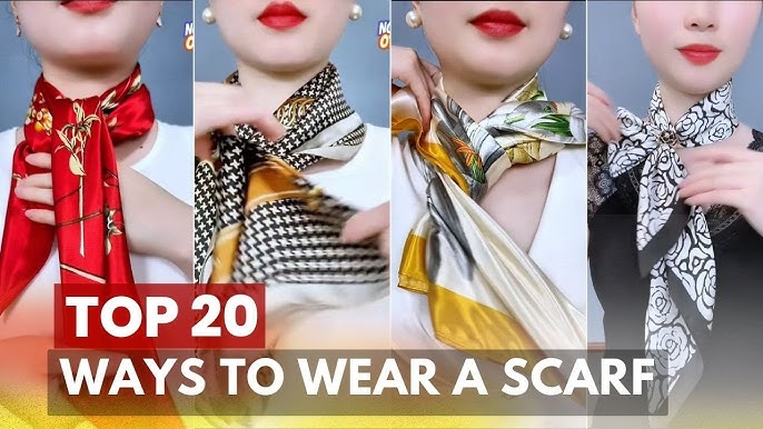 9 Ways to Wear an Hermes Scarf - Crossroads