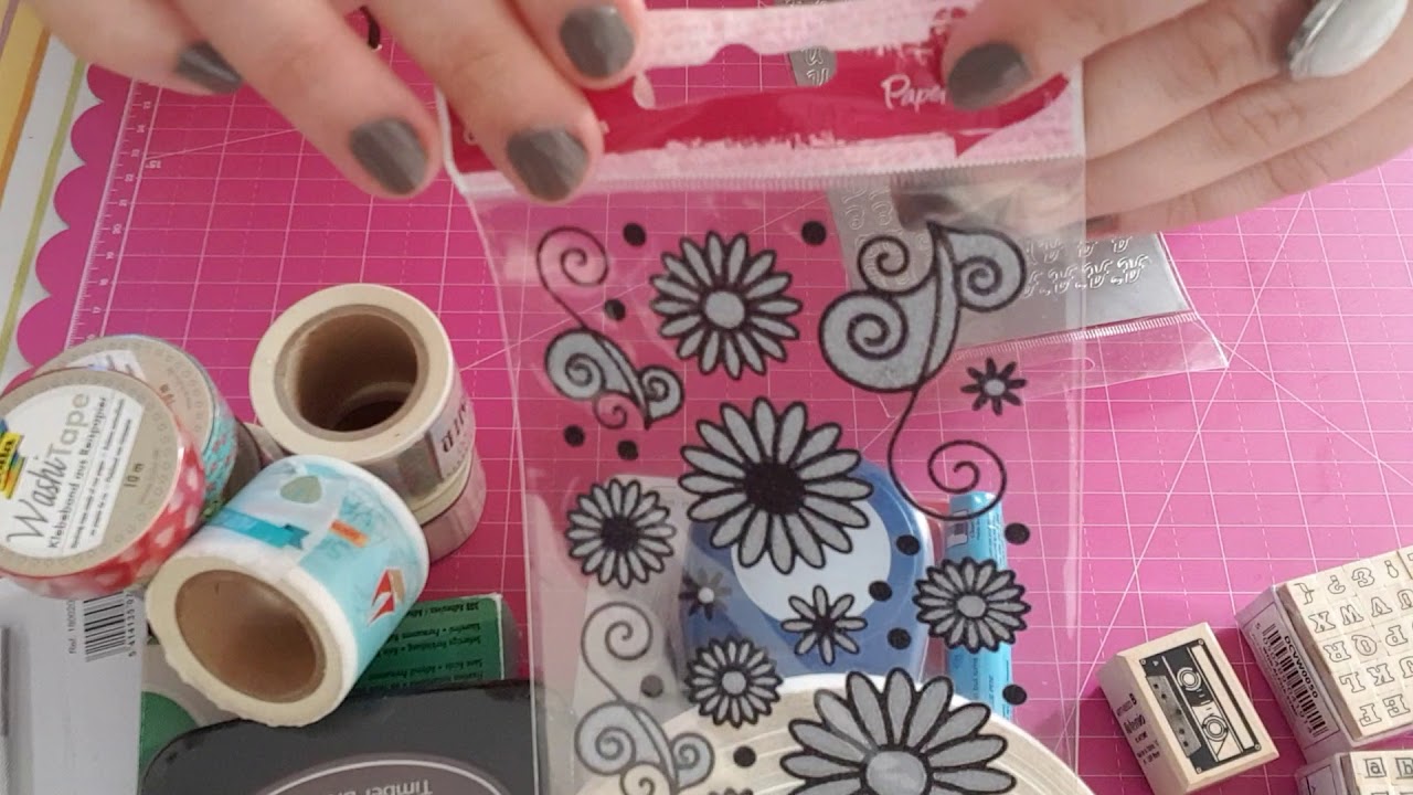 Compras Scrapbook Madrid primera parte YouTube