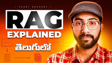 RAG in Telugu | What is Retrieval-Augmented Generation | Vamsi Bhavani