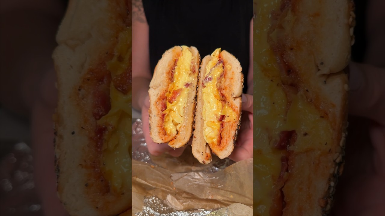 Part 2 of 3: Best Bagel & Coffee NYC in Manhattan needs to be on your DEVOUR-list! 🥯🗽 #DEVOURPOWER