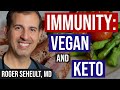 Vegan and low carb diet effects on the immune system