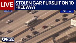  La Police Chase Underway