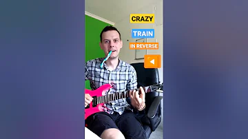 CRAZY TRAIN But It's REVERSED 🎸⏪