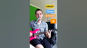 CRAZY TRAIN But It's REVERSED 🎸⏪