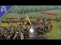 Modded Sturgia vs Modded Vlandia (Mount and Blade 2: Bannerlord 2000 Man Campaign Battle)