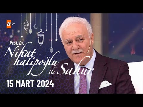 Nihat Hatipoğlu ile Sahur 5. Bölüm | 15 Mart 2024