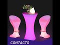 LED decorative lighting furniture smart bar table