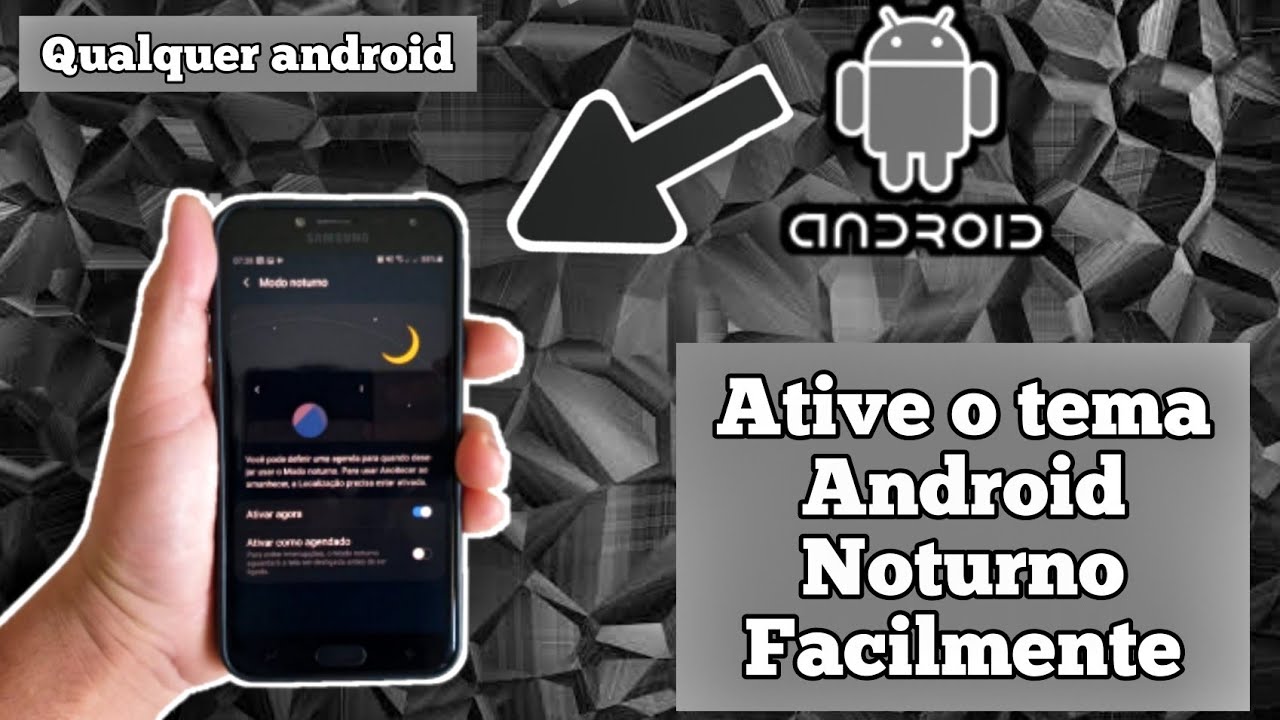 COMO ATIVAR MODO ESCURO NO ANDROID E CELULARES QUE NÃO TEM ESSA FUNÇÃO ...