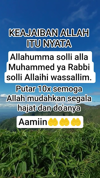 Ya Allah cabut kesulitan orang yang mendengarkan sholawat ini #sholawat #shorts #youtubeshorts #fyp
