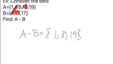 Difference and Cartesian Product of Two Sets