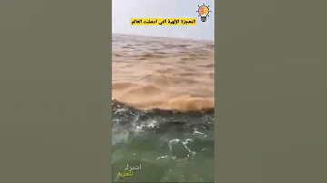 معجزة الله في البحر مرج البحرين يلتقيان البرزخ Shorts 