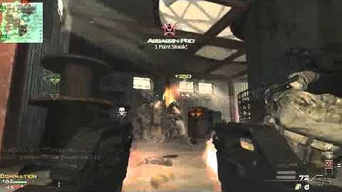 MW3- Ninja Corner Jump Drop Shot Double Kill