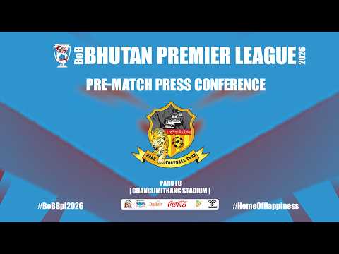PRE-MATCH PRESS CONFERENCE | PARO FC | — football video