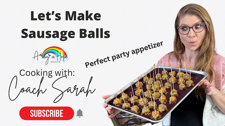 Let's Make Sausage Balls with Coach Sarah!