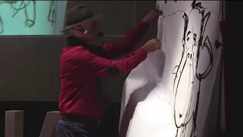 How a Cartoonist Sees the World | Bozorgmehr Hosse...