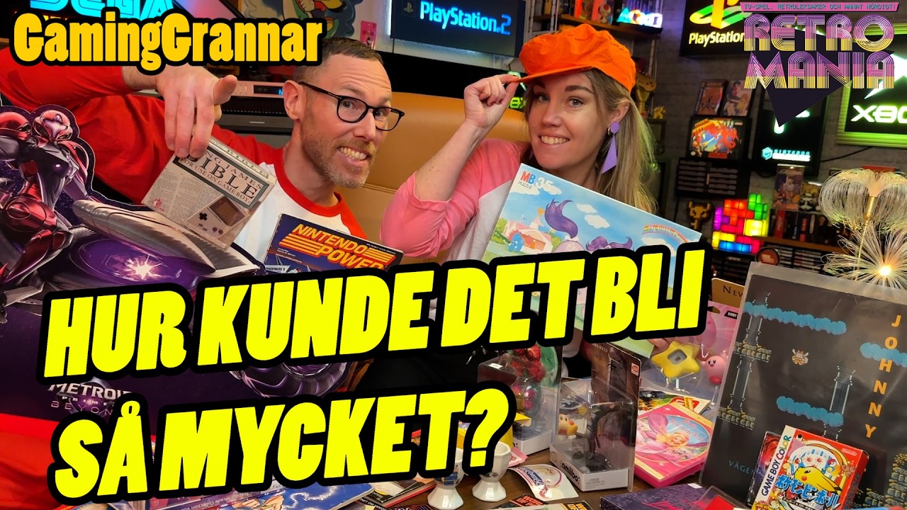 Vad köpte vi på RetroMania Örebro 2026?   -   Oj vad vi shoppade!