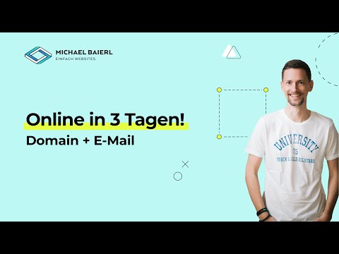 Online in nur 3 Tagen! Domain mit E-Mail-Adresse und Coming-Soon-Seite jetzt sichern!