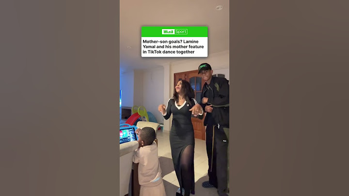 Lamine Yamal and his mother feature in a viral TikTok together 🕺 #news #sports #football #soccer