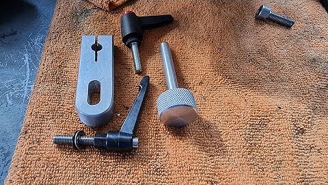 Making an adjustable vice stop. Chinese vice.