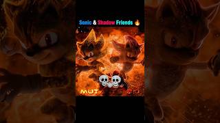 Sonic & Shadow Together 💀🔥