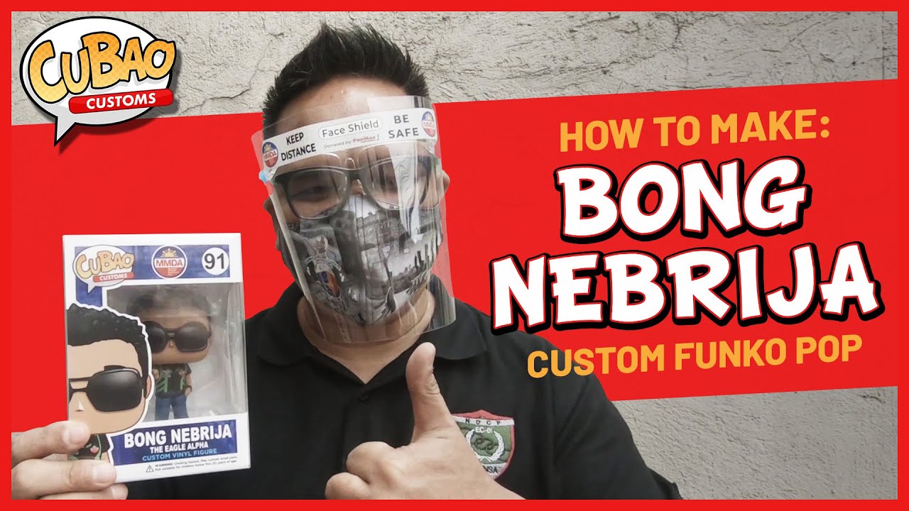 HOW TO MAKE: Custom Funko POP for Bong Nebrija