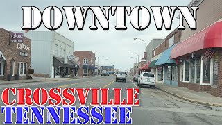 Crossville  Tennessee  4K Downtown Drive