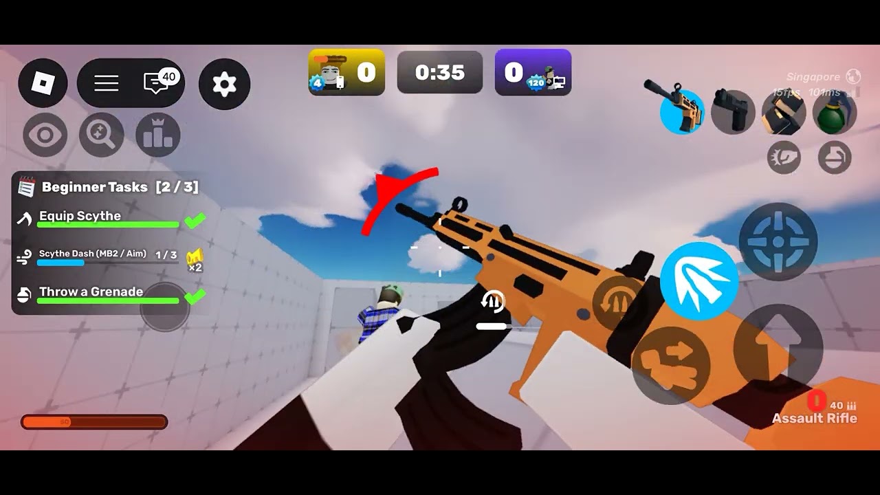Can I win in rivals in Roblox part 2 - YouTube