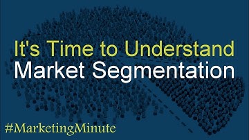 Marketing Minute 081: “What is Market Segmentation?” (Marketing Basics / Marketing Tactics)